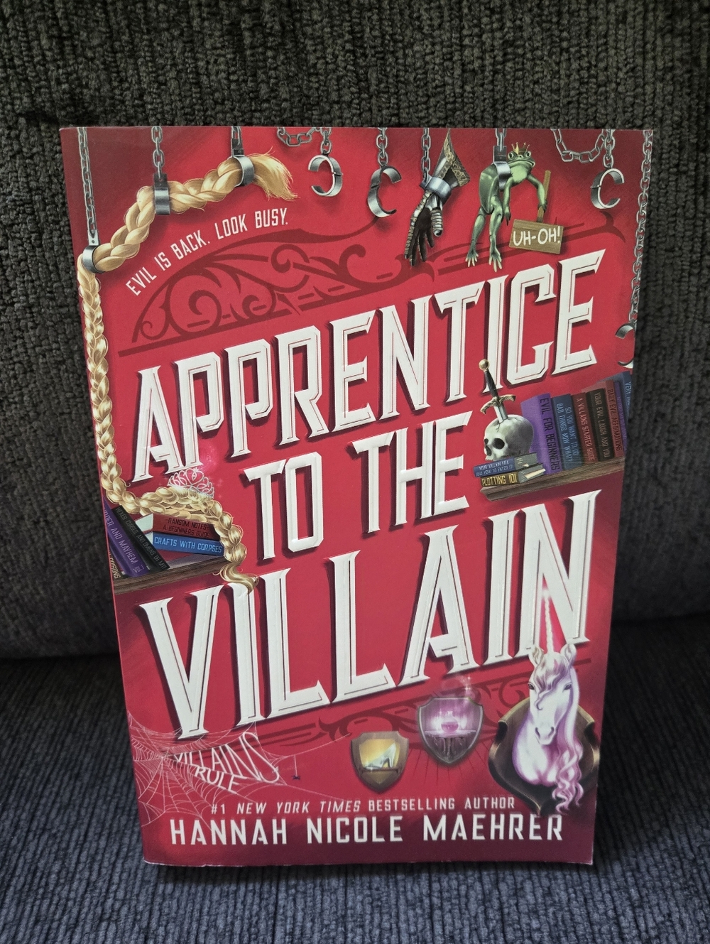 Assistant To The Villain Book Series #1-3 By Hannah Nicocle Maehrer - Picture 4 of 9